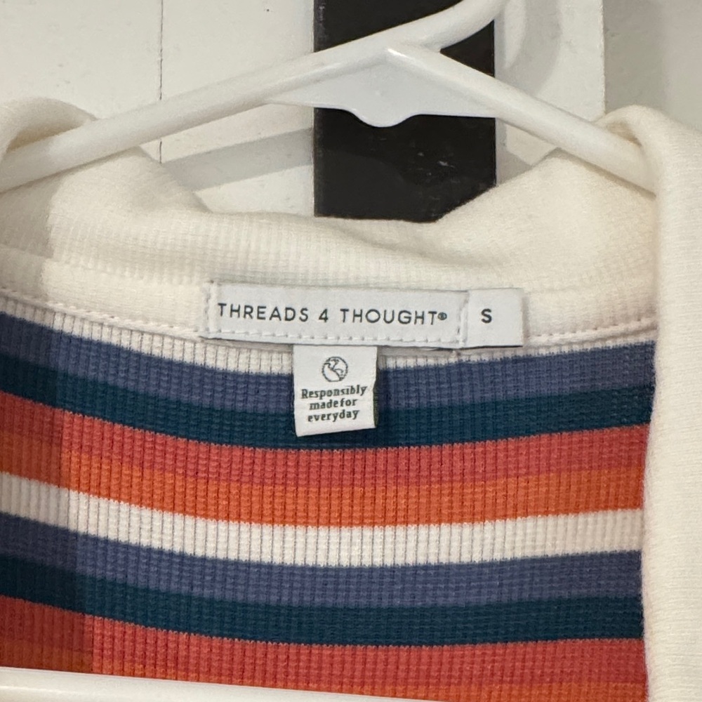 Threads 4 Thought Multicolor Striped Top - Picture 2 of 4